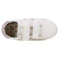 thumbnail image 5 of Kushyshoo Kids Canvas Shoes White Stars Size 9 Toddler Girl, 5 of 8