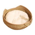 thumbnail image 4 of Cesta para Cama para Gatos, Cama para Dormir, Nido, Suave, con Cojín Extraíble, Protege Los Muebles, Rascador para Gatos de Verano, Casa para Entrenar Caqui 48cm, 4 of 8