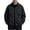 Black, variant on Plus Size Men's Cotton Twill Field Jacket Lapel Collar Snap Button Pockets Casual Coat for Fall Winter Outdoor