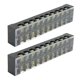 thumbnail image 2 of Regleta De Terminales, Bloque De Terminales 600V 35A Cableado Fácil 2 Piezas TB De Doble Fija Para Distribución De Túneles Para Puentes, 2 of 7