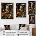 thumbnail image 4 of Designart "In Flowers Cute Rodent wall art" Animals Wall Art Print, 4 of 5