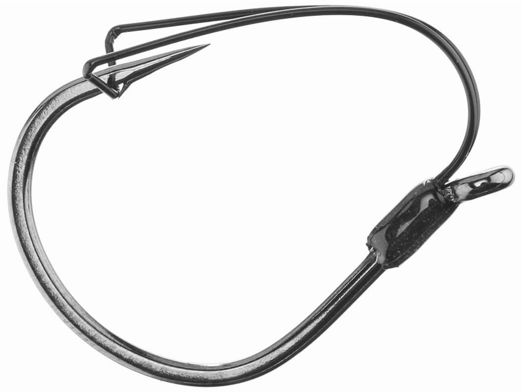 Gamakatsu Finesse Wide Gap Amo Wacky Nero Amo Gamakatsu Wacky Hook Finesse Wide Gap - Per Pesca A Basso E Spigola, Colore Nero, Varie Taglie Disponibili Amo Per Bass E Spigola Gamakatsu