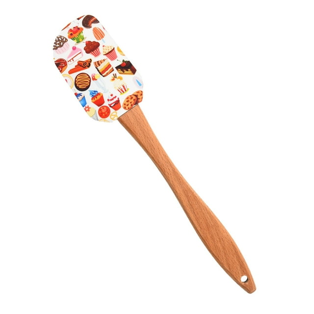 Dsscvnef Creative Silicone Spatula Household Stirring Spatula Silicone Kitchen Baking Cake Spatula Baking Tools