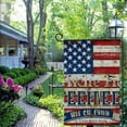 thumbnail image 4 of PHYHOO Patriotic Freedom Memorial Day Double-sided Garden Flag,Outdoor Yard Independence Day Garden Flag Decoration -A White, 4 of 6