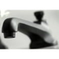 thumbnail image 3 of Kingston Brass KS4460BEX Essex 8" Widespread Bathroom Faucet, Matte Black, 3 of 5