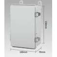 thumbnail image 1 of Miangastore Safety Protection Rectangular Electrical Box Grey 1Set 6.1*4.3*2.8In, 1 of 8