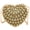 Gold, variant on Luxury Rhinestone Evening Party Bag Heart Shaped Diamond Embellished Purse Sparkling Single Shoulder Banquet Chain Bag Mini Wallet for Dinner and Wedding