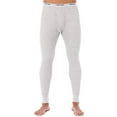 thumbnail image 2 of fruit of the loom men's big and tall classics midweight waffle thermal underwear bottoms, light grey heather, 5x-large, 2 of 3