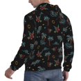 thumbnail image 6 of Fotbe Men's Hoodie with Hawaiian Style Pattern - Kangaroo Pocket Pullover Hooded Sweatshirt, Perfect for Daily Wear, Travel, and Home-X-Large, 6 of 7