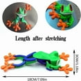 thumbnail image 2 of 3D Printed Magnetic Frog Toy, Realistic Jumping Frog Fridge Magnet with Articulated Joints, Glow Poseable Frog Refrigerator Magnets, Creative Animal Decor for Kitchen & Office(Style G), 2 of 10