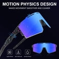 thumbnail image 2 of Gafas de Sol para Ciclismo OULAIQI para Hombres y Mujeres, Gafas de Béisbol, 2 of 7