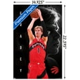 thumbnail image 3 of NBA Toronto Raptors - Gradey Dick 24 Wall Poster, 14.725" x 22.375", 3 of 4