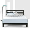 thumbnail image 2 of Mellow Modernista Classic Heavy Duty Platform Bed Frame w/ Headboard, 10", King, 2 of 6