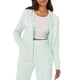 thumbnail image 1 of Sudadera con capucha Victoria's Secret PINK con cierre completo verde talla L, 1 of 5