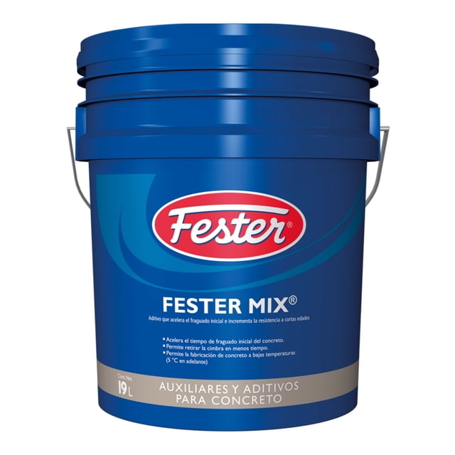 Aditivo que Acelera el Fraguado Inicial e Incrementa la Resistencia a Cortas Edades Fester Festermix 19 L