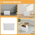 thumbnail image 3 of TEHAUX 5Pcs White Foldable Cardboard Boxes for Shipping Mailing and Storage Needs, 3 of 8