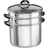 Tramontina 4-Piece Stainless Steel Multi-Cooker Stock Pot