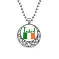 thumbnail image 1 of Ireland National Flag Green Pattern Necklaces Pendant Retro Moon Stars Jewelry, 1 of 3