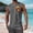 Gray, variant on SELONE Tank Tops for Men White Sleeveless Shirts Crew Neck Summer Clothes Loose Tropical Stretch Outfits 2XL