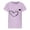 Light Purple, variant on ibiyuan Girls Medium Shirts Holiday Short Sleeve Girls T Shirts Size 8 Heart Bow Baby Girl Tops Round Neck Basic Tee Loose Fit Birthday Gifts Party Top,10-11 Years