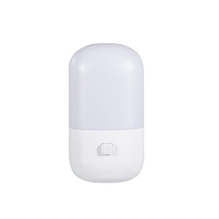

WSSEY Plug in Night Light NEW Energy Saving 3W LED Soft Warm White Nightlights for Kids Hallway Bedroom Kitchen F32