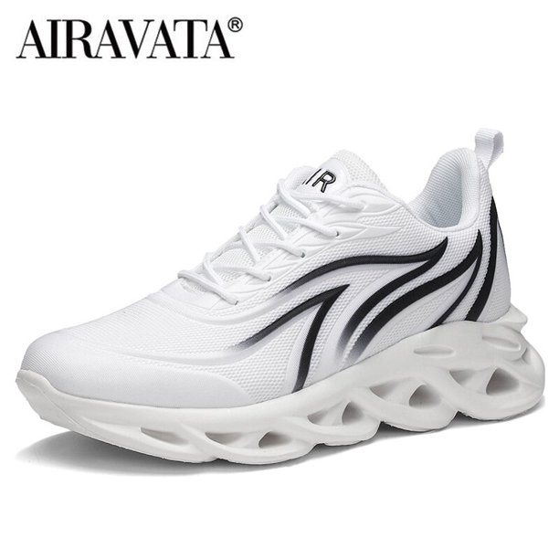 Zapatillas de deporte con estampado de llamas para hombre, zapatos deportivos de tejido volador, zapatos cómodos para correr, zapatos atléticos para hombres al aire libre Tan Jianjun unisex