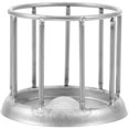 thumbnail image 2 of Plat d'Eau pour Reptiles en Acier Inoxydable Anti-Retournement et Anti-Déversement Rond Argent 1Pcs, 2 of 5