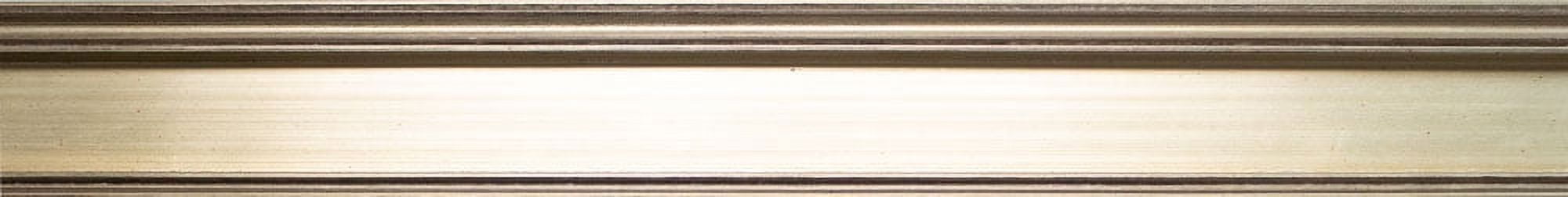 18x24 Frame Silver Solid Wood Picture Frame Width 3 Inches,  Interior Frame Depth 0.625 Inches,
