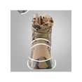 thumbnail image 6 of Frontwalk Unisex Hiking Booties Camouflage Military Tactical Boot Lace Up Combat Boots Camping Lightweight Outdoor Shoes Mens High Top Desert Bootie Green Camouflage 8, 6 of 9