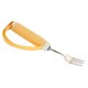 thumbnail image 2 of Tenedor De Utensilios Adaptativos, Fácil Agarre Ayudas Para Comer Utensilios Hebilla De Bloqueo Tenedor De Acero Inoxidable Práctico Diseño Ponderado Bola Giratoria Para ANGGREK Adaptive Aid Fork, 2 of 8