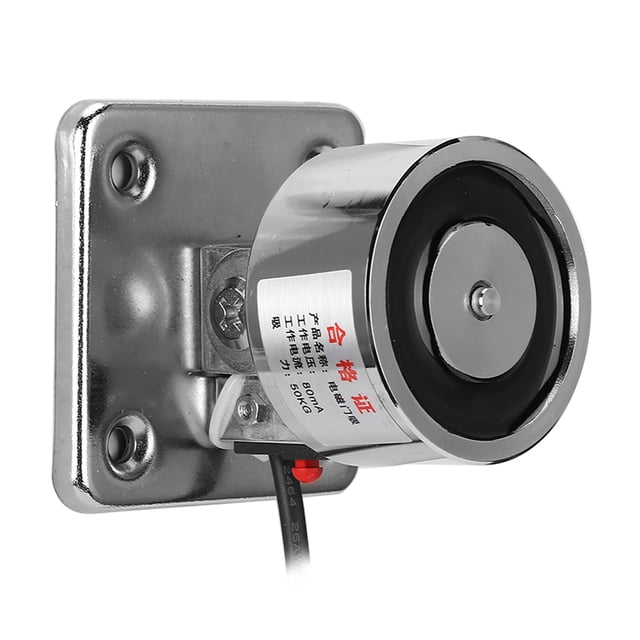 Soporte Magnético para Puerta Cortafuegos Succión del Soporte para Puerta Cortafuegos Fuerza de Sujeción de 50 Kg Fácil Instalación Montaje en Pared Montaje en Suelo