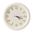 thumbnail image 2 of Reloj de pared Reloj pequeño que no hace Reloj decorativo moderno Reloj de tiempo redondo para el hogar Sala de estar Baño Cocina Decoración, 2 of 8