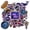 2A-35pcs, variant on 35pcs Cosmic Stickers Animal Astronaut Kids Stickers Holographic DIY Stickers for Laptop Guitar Phone