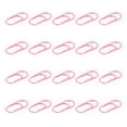 thumbnail image 5 of 20Pcs Colored Paper Clip 50mm Large File Clip Metal Paperclips Colorful File Paper Clamp Metal Bookmarks Clip for Office, 5 of 7