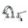 thumbnail image 1 of Mezcladora para Lavabo de Baño, Grifo para Lavabo de Baño, Llave Mezcladora para Baño, Grifo de Baño, Llaves Lavabo Baño Xtellar plateado, 1 of 4