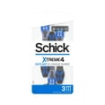thumbnail image 2 of Schick Xtreme4 Men's Disposable Razors with Edging Blades, 3 Ct, 2 of 7