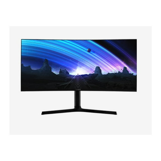 Monitor Gamer Curvo Lanix LX340 LED 34"165Hz, HDMI/DisplayPort, Negro.