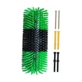 thumbnail image 4 of Cepillo rascador para , cerca rascadora para cabras, poste de aseo para jardín, cepillo para caballos con tornillos, para vacas, cerdos y ovejas 40 centímetros, 4 of 8