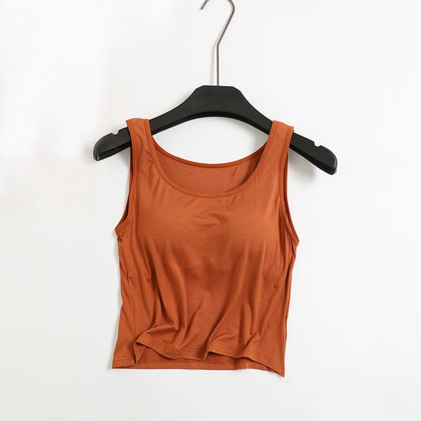 Camisola de manga corta para mujer con almohadilla para el pecho, sin aros de acero, ropa interior para yoga, pijamas deportivos, pijamas para mujer