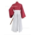 thumbnail image 5 of Disfraz de Anime Rurouni Kenshin Himura Kenshin, peluca, kimono Himura, traje de Kendo Haori, uniforme clásico unisex para Halloween, 5 of 5