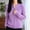 Purple, variant on Womens Cardigan Women's Cable Knit Cardigan Button Down Fringe Hem Long Sleeve Sweater Top