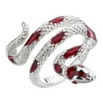 thumbnail image 1 of Anillo de serpiente anillo de animales, moda, accesorio creativo de ropa elegante joyería gótica para de cumpleaños para mujeres, 1 of 9