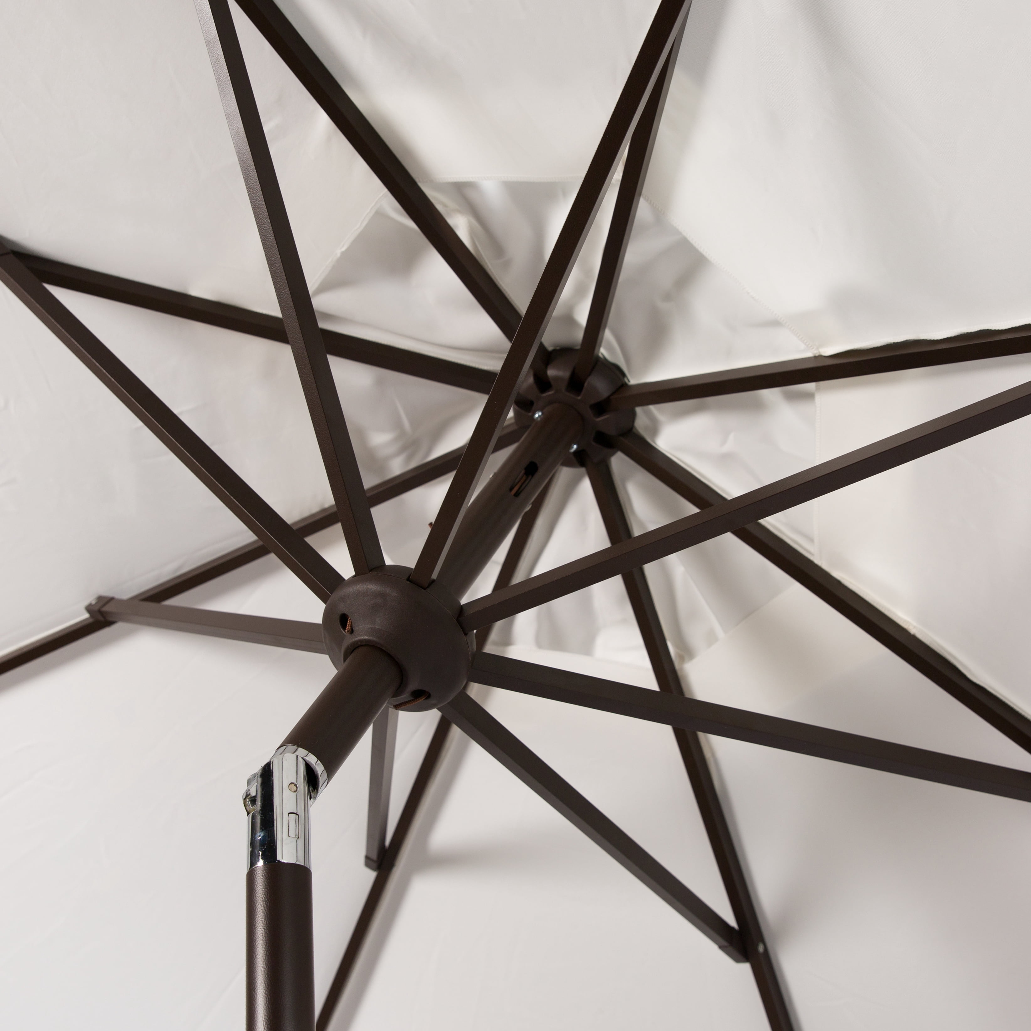 Safavieh Venice 98.82" Solid Print Octagon Tiliting Patio Umbrella