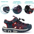 thumbnail image 2 of DREAM PAIRS Sandalias de verano para exteriores con puntera cerrada para niños y niñas Dream Pairs 181108K, 2 of 6