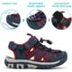 thumbnail image 2 of DREAM PAIRS Sandalias de verano para exteriores con puntera cerrada para niños y niñas Dream Pairs 181108K, 2 of 6