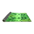 thumbnail image 2 of Ahgly Company Indoor Rectangle Abstract Green Modern Area Rugs, 7' x 10', 2 of 4