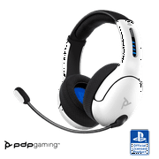 PDP Gaming LVL50 Wireless Stereo Gaming Headset with Noise Cancelling Microphone: White - PlayStation5