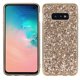 thumbnail image 1 of Funda protectora de TPU con purpurina y polvo a prueba de golpes para Galaxy S10+ (negra), 1 of 4