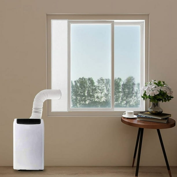 Piezas de Aire Acondicionado PortáTil-Kit de Ventana de Aire Acondicionado-Kit de Ventana de CA PortáTil-Kit de VentilacióN de Ventana de Puerta Corrediza