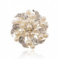 thumbnail image 1 of 2x nuevo molino de moda imitación de de cristal broche de de imitación ramo Yuyangstore Broches de moda, 1 of 7